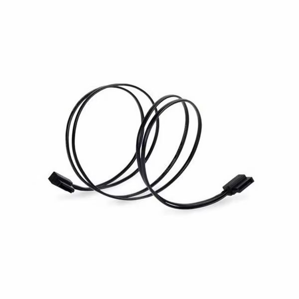 500mm SATA to SATA Cable, Black, Abacus, Mfr#: AB93633